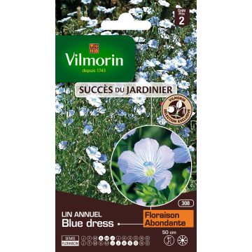 Linum grandiflorum Blue Dress - Lino scarlatto