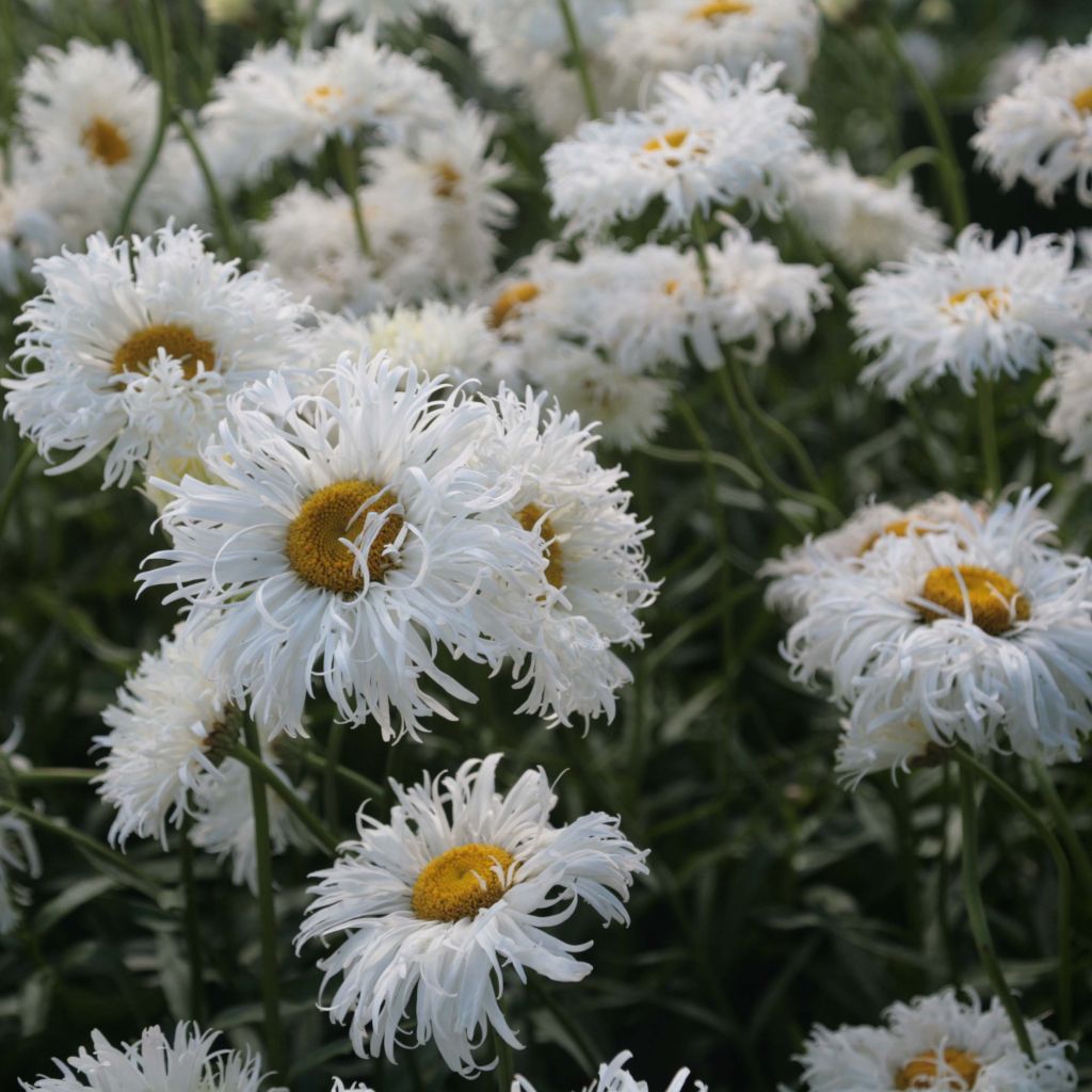 Leucanthemum Shapcott Ruffles - Grande marguerite