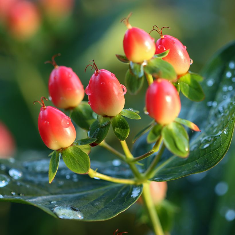 Hypericum inodorum Magical Red Flame - Iperico (Raccolta)